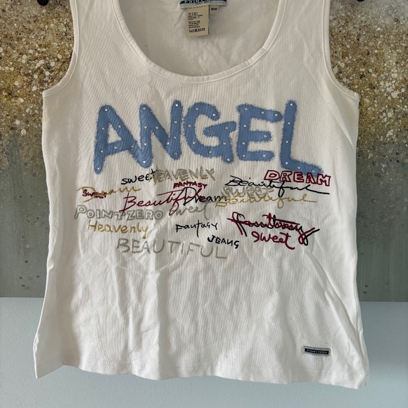 Point Zero Rhinestone Top (NWOT) - Picture 3 of 14
